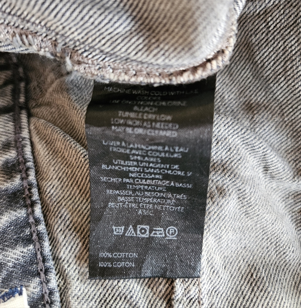 Free People Good Luck Barrel Jeans Mid Rise Distressed Relaxed Kismet  28 NWOT - Picture 12 of 15